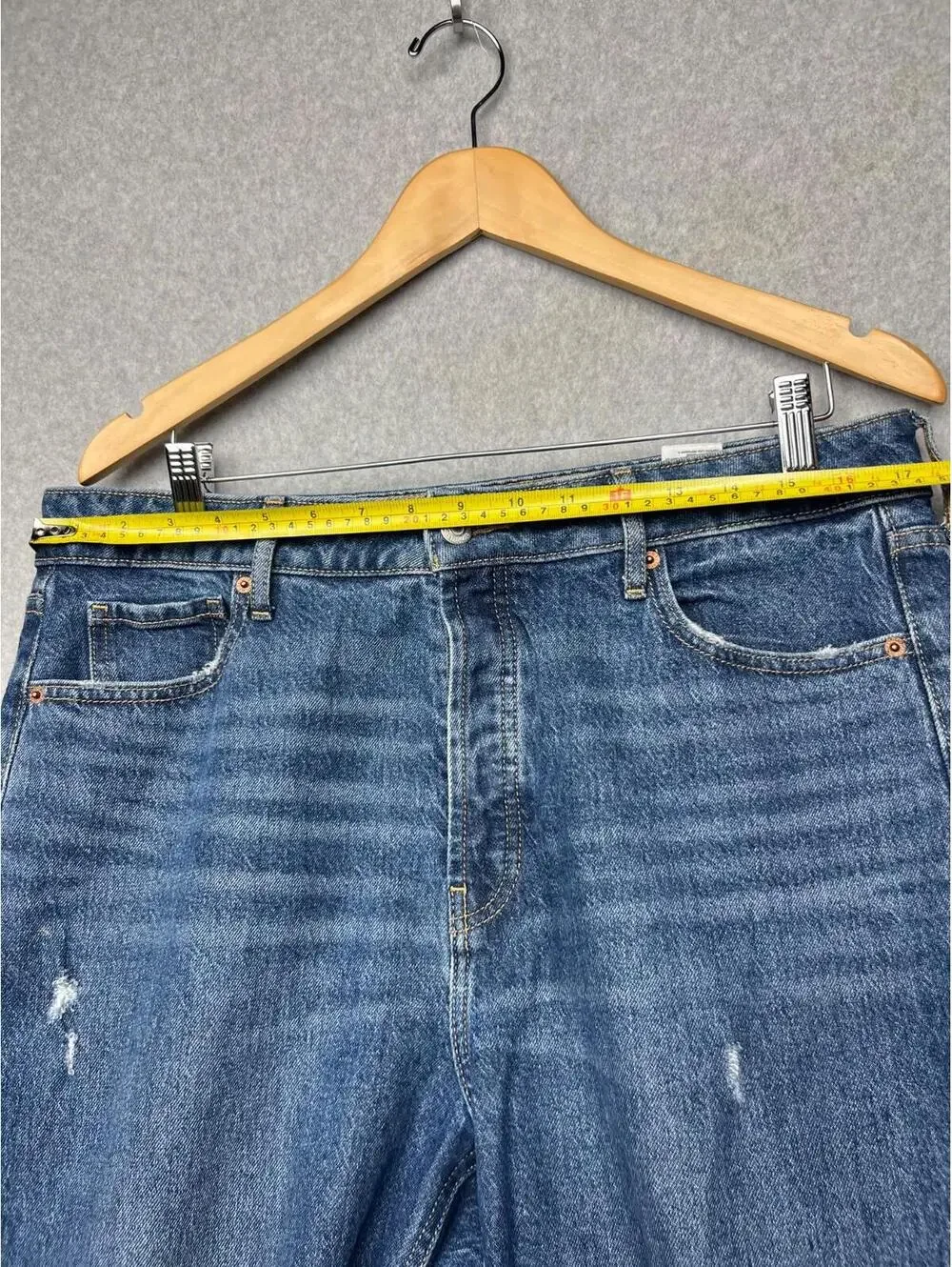 Old Navy Extra High-Rise Pop Icon Skinny Secret Smooth Pockets Jeans Size 14